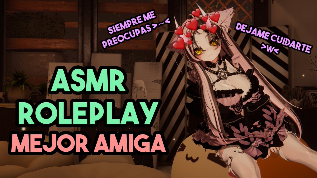 LDLiion's tweet image. Estas enfermo y necesitas recuperarte?

Déjame darte cariño y cuídate, así te recuperas mas rápido💕

youtu.be/Yxgt1_KDIYg

#ASMR #asmrroleplay