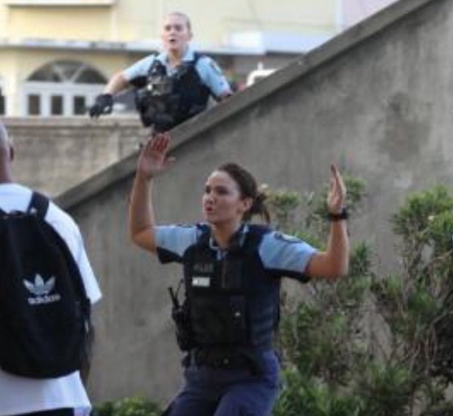 RealDonKeith's tweet image. DEI HAS CONSEQUENCES:

Reports say two female cops in Australia "froze" during the Bondi Beach terrorist attack, which cost many more lives.