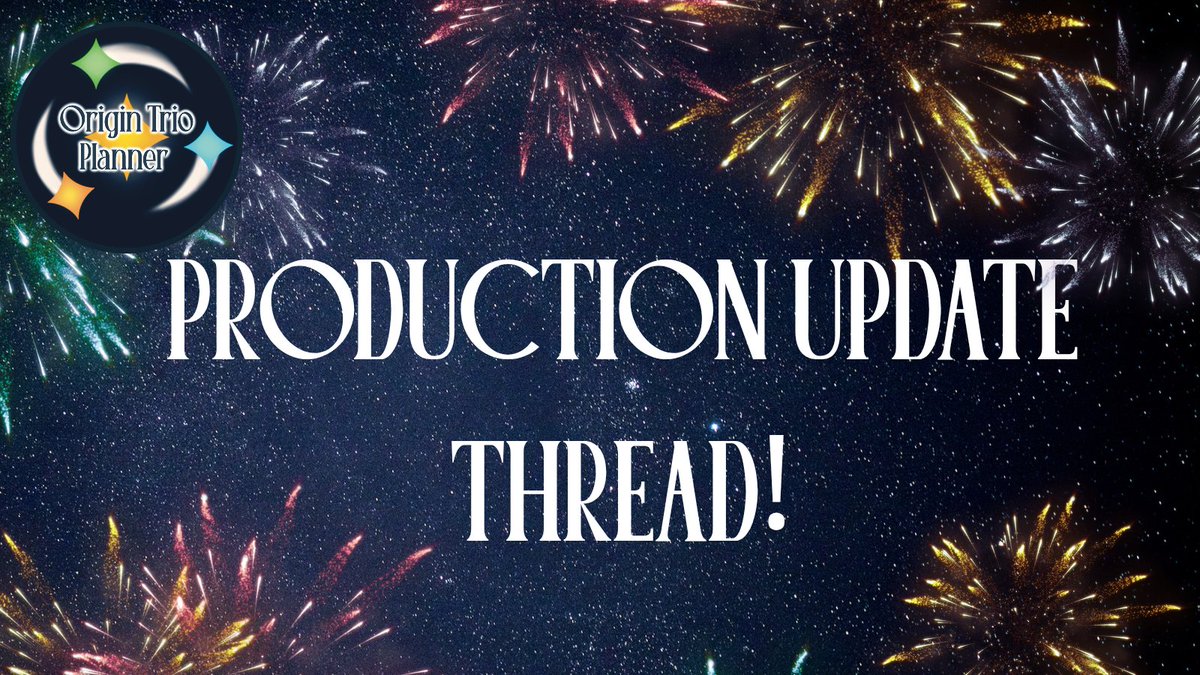 Origins Trio Planner tweet media