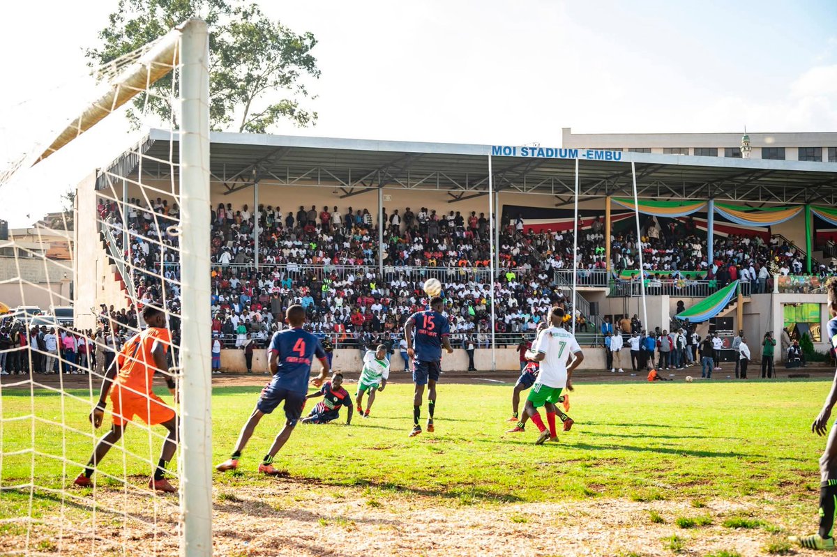 PrinceNdwiga1's tweet photo. Embu County Governor’s Cup Season 2 finals at Moi Stadium brought together teams from Embu and neighboring counties, celebrating youth talent and sportsmanship. Faith Stars FC and Kirimari Ladies emerged champions.

#KavindaNiGaka #GovernorMbarireSuperCup https://t.co/hJLrbOaL59