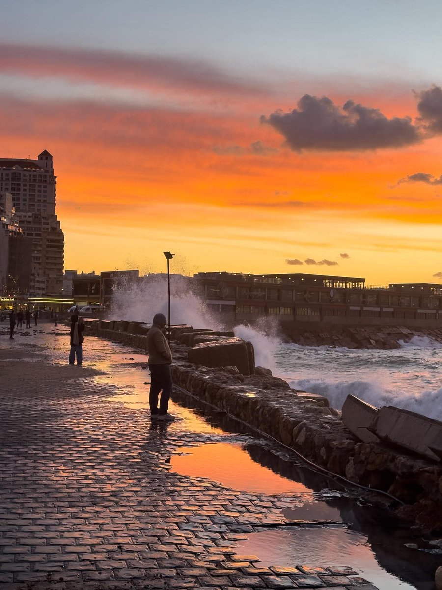 «الغُروب ده مش منظر، ده لحظة سلام»
Gleem area, Alexandria.