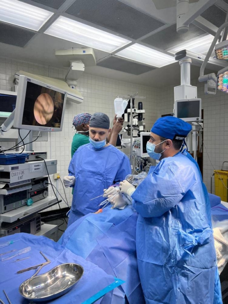أول عملية ترميم لمجرى الدمع بالمنظار في #تجمع_الرياض_الصحي_الأول 
