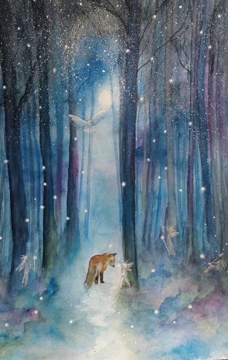 The Enchanted Forest 

by Elaine Bailey