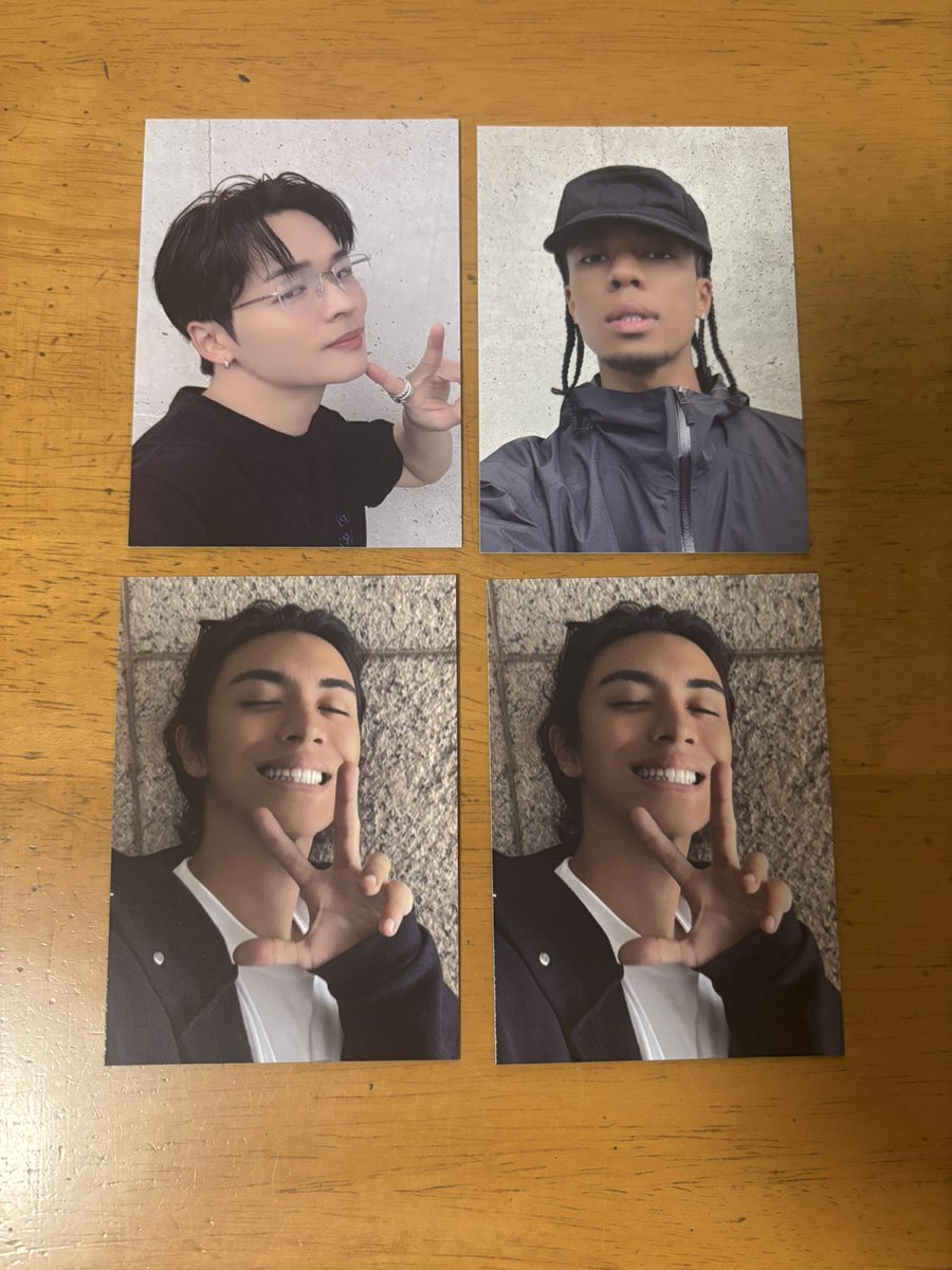 tashwe_332's tweet photo. THE FESTIVAL 年末大感謝祭 PSYCHIC FEVER サイフィ フォトカ 交換

譲) 中西椋雅 JIMMY WEESA

求) WEESA(2枚目)

郵送 or 現地交換
気軽にリプお願いします https://t.co/0xyegfr23D