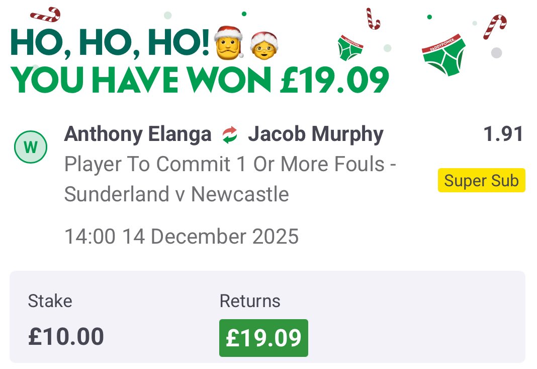 AndyRobsonTips's tweet photo. Winner through Super Sub, good value.

Who got on? https://t.co/G7ishdgVwW