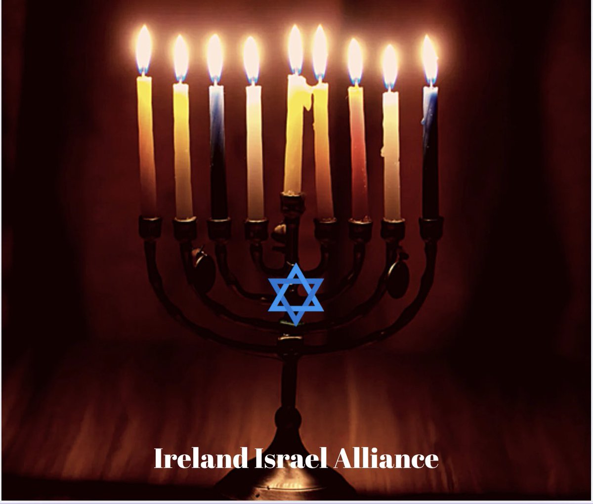 Sending our love and comfort to the small Irish Jewish community and Jewish communities worldwide on this festival of #Hanukkah which begins at sundown this evening, and which points back to one of the darkest chapters in Jewish history. 

Hanukkah celebrates the rededication of