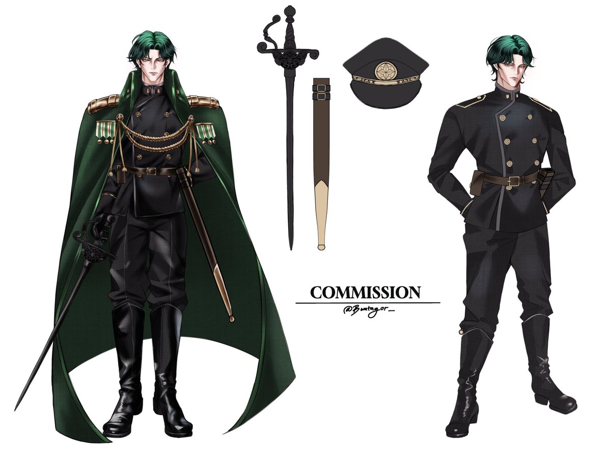 Commission for @/spicy_ipi on Instagram. Really happy with the result

 (Jun gantenk bgt plis sangat greenflag💚😋)

#commissions #oc #ocart