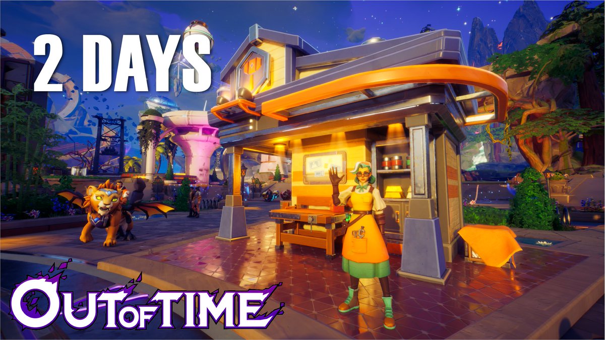 ❗ 2 DAYS ❗

Out of Time arrives Dec 16! 🌠

Get ready to:
⚙️ Discover endless gear combos
⚔️ Take on relentless enemies
🏆 Get rewarded - win or lose
🌌 Meet players in Infinitopia
...AND MORE!

⏳ Don't run out of time... wishlist now.