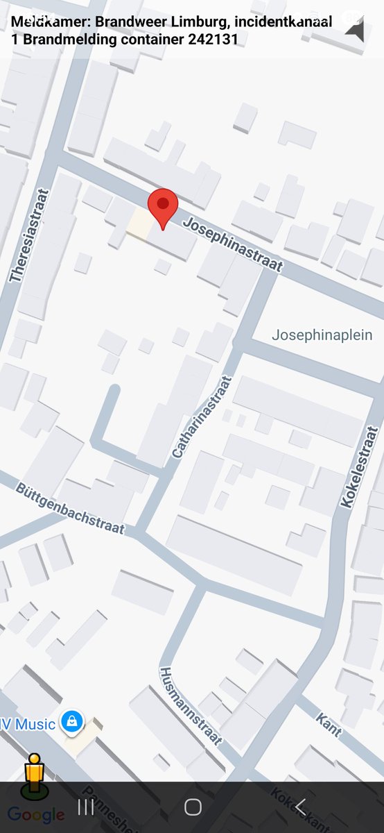 Brandmelding Container