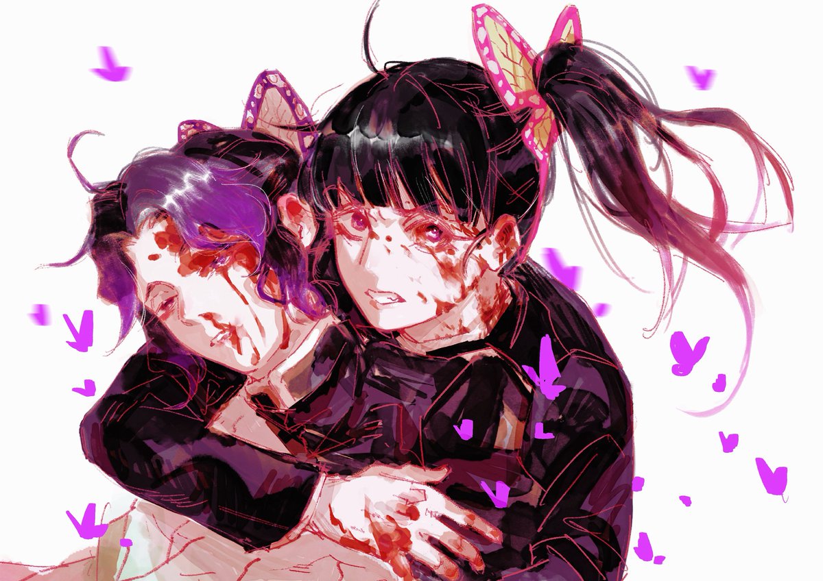 怒🔥

#鬼滅の刃 #栗花落カナヲ #胡蝶しのぶ