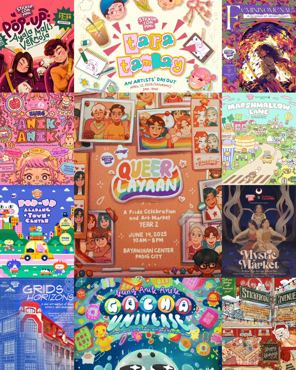photographiko's tweet photo. StickerCon MNL Wrapped 2025
In Ikoβs POV
Just finished our last event for 2025 πππ»
Grabe, this year hahah napagtagumpayan HAHAHA and I am proud of these people ~ haha nakaya natin ππππ»βΌοΈ
Here are some snaps from every event na we did this year
#StickerConMnl https://t.co/LzPSuHjQTy