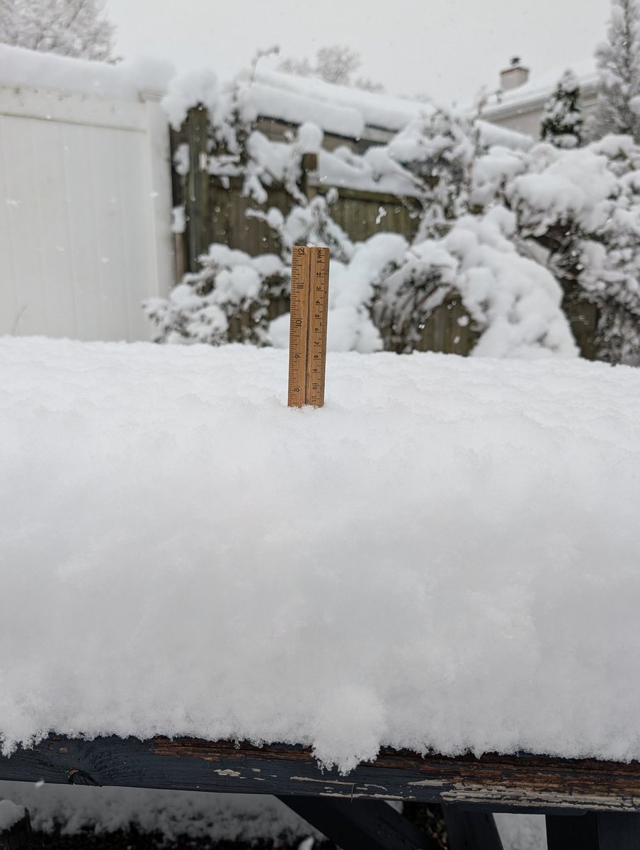 Mark0830's tweet photo. @YourNJWeather @AccuRayno @NWS_MountHolly @NWSNewYorkNY @nynjpaweather 7.5 in Brick, NJ https://t.co/dgwz2P9aiM