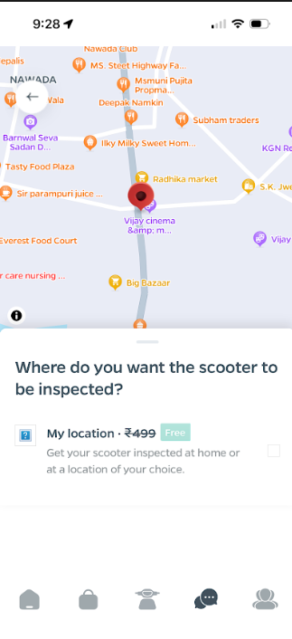 SuperbSushant's tweet photo. @OlaElectric I have been trying to book a scooter inspection for a long time, but I keep getting the same error message repeatedly. Help me out here. https://t.co/fyblezBV0C