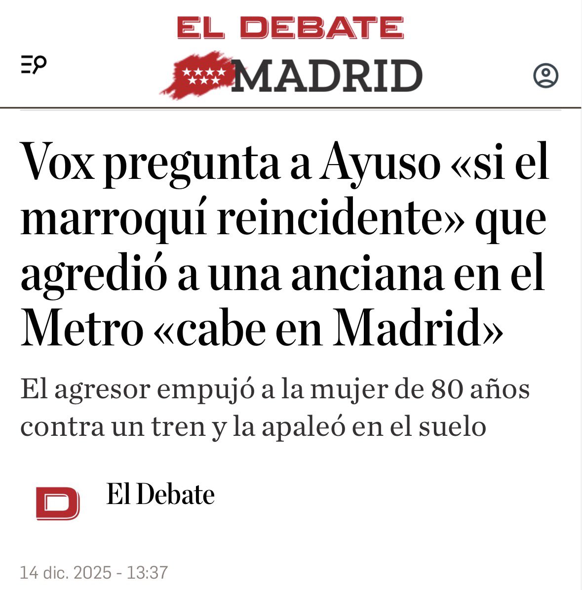 La demagogia ultra no tiene límite: este delincuente cabe en la cárcel y por eso ya nos personamos contra él. Llegan tarde.

Pero llegan pronto a la barra libre de la demagogia y el oportunismo.

Como siempre, a tiempo en su pinza contra el PP eximiendo de su responsabilidad a