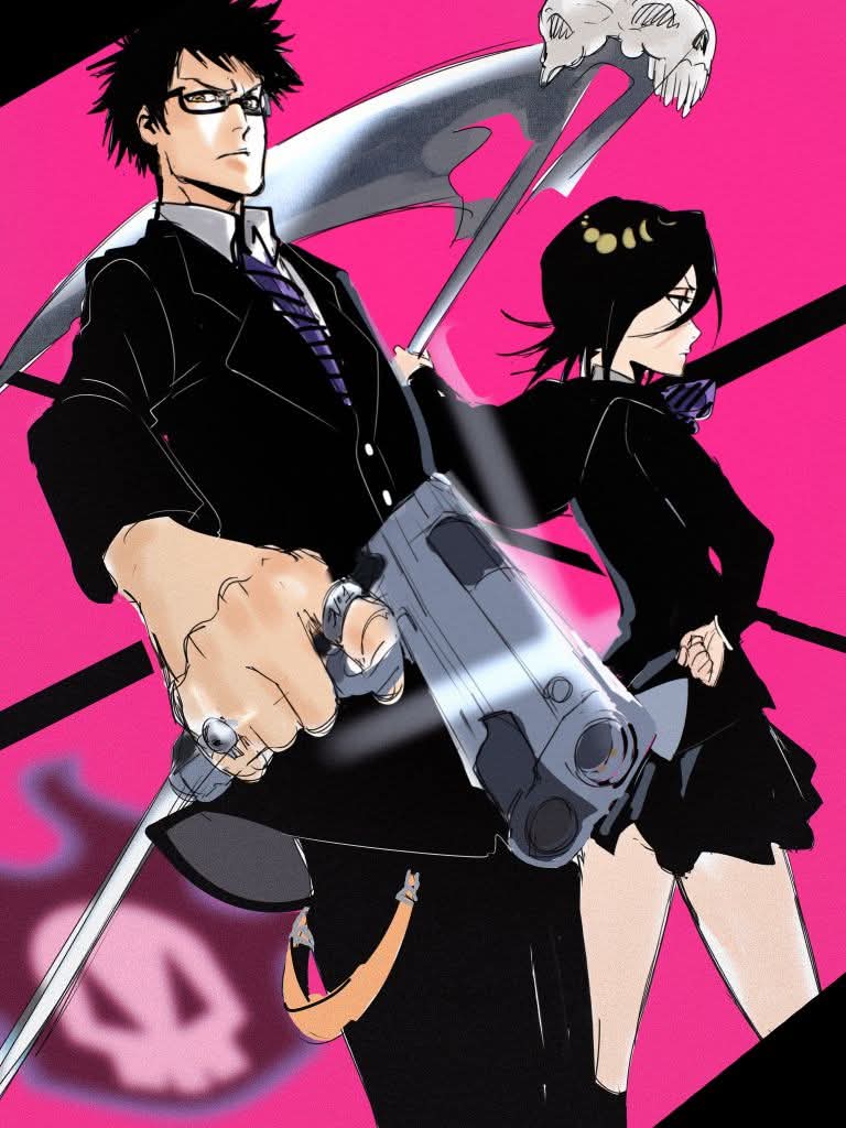 KUROFF77's tweet photo. Can't believe 'Snipe' (first Bleach) is being revived in fortnite. Tite Kubo is having a full circle moment right here... https://t.co/16gJywL3uG