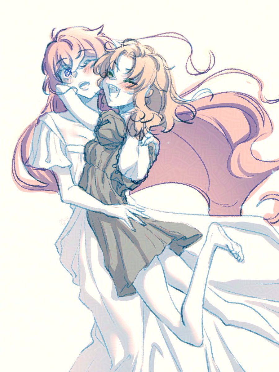 츸레 백합 뇨타 낙서