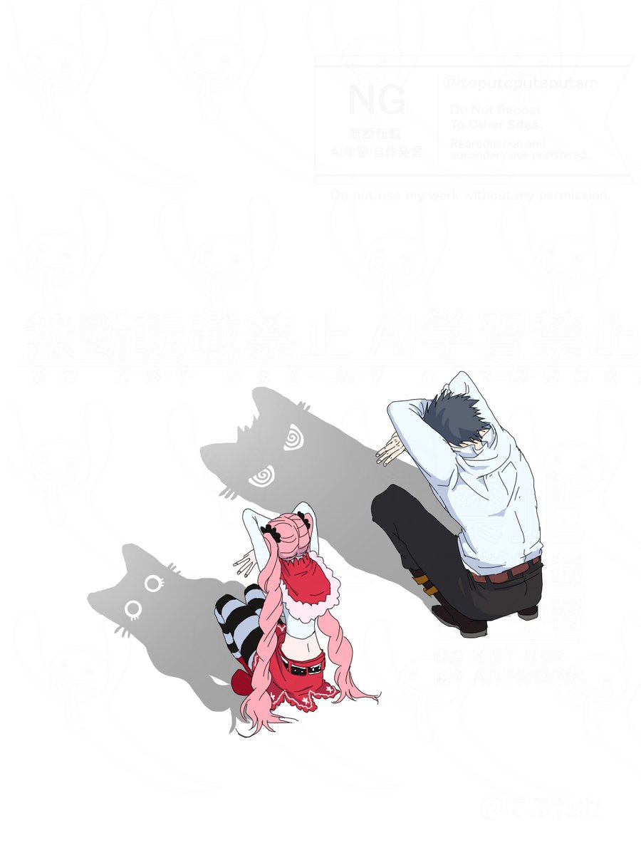 teputeputeputam's tweet image. ミホペロ。猫のあれ