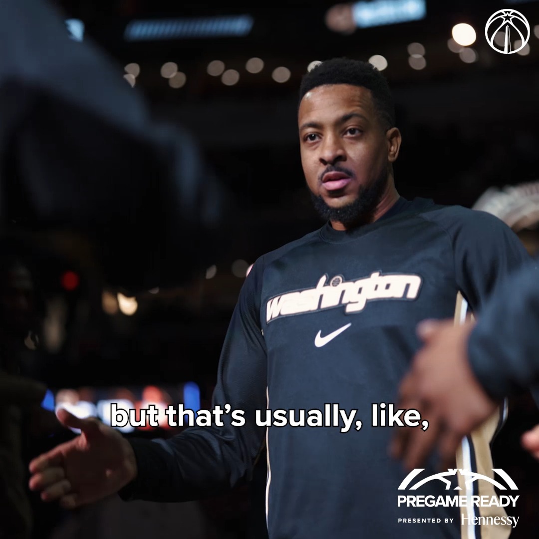 CJ got his pregame routine down to a science 🧪
🤝 Pres. by @Hennessy