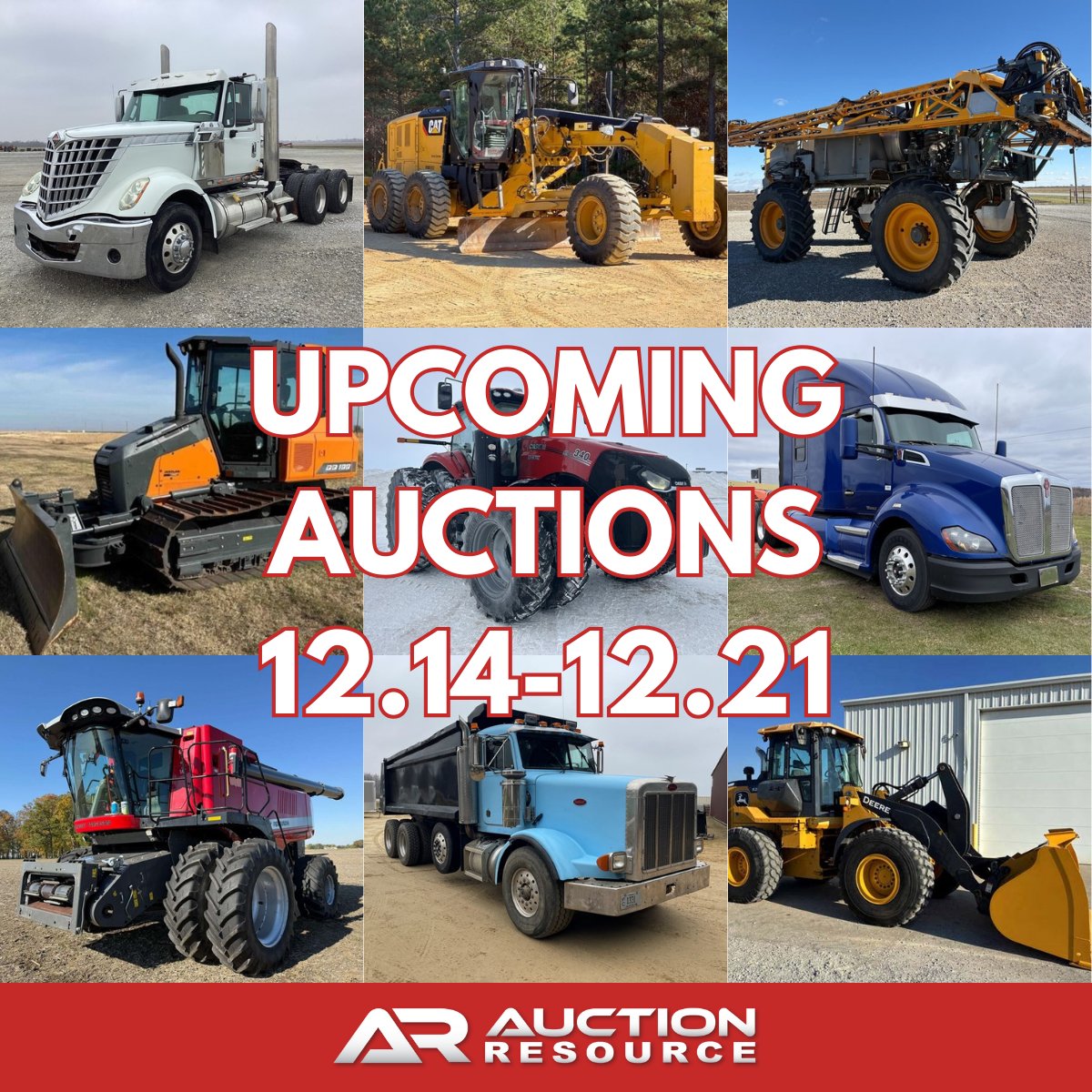 AuctionResource's tweet image. TONS of auctions this week you won't want to miss! Hop on AuctionResource.com to check out the catalogs!