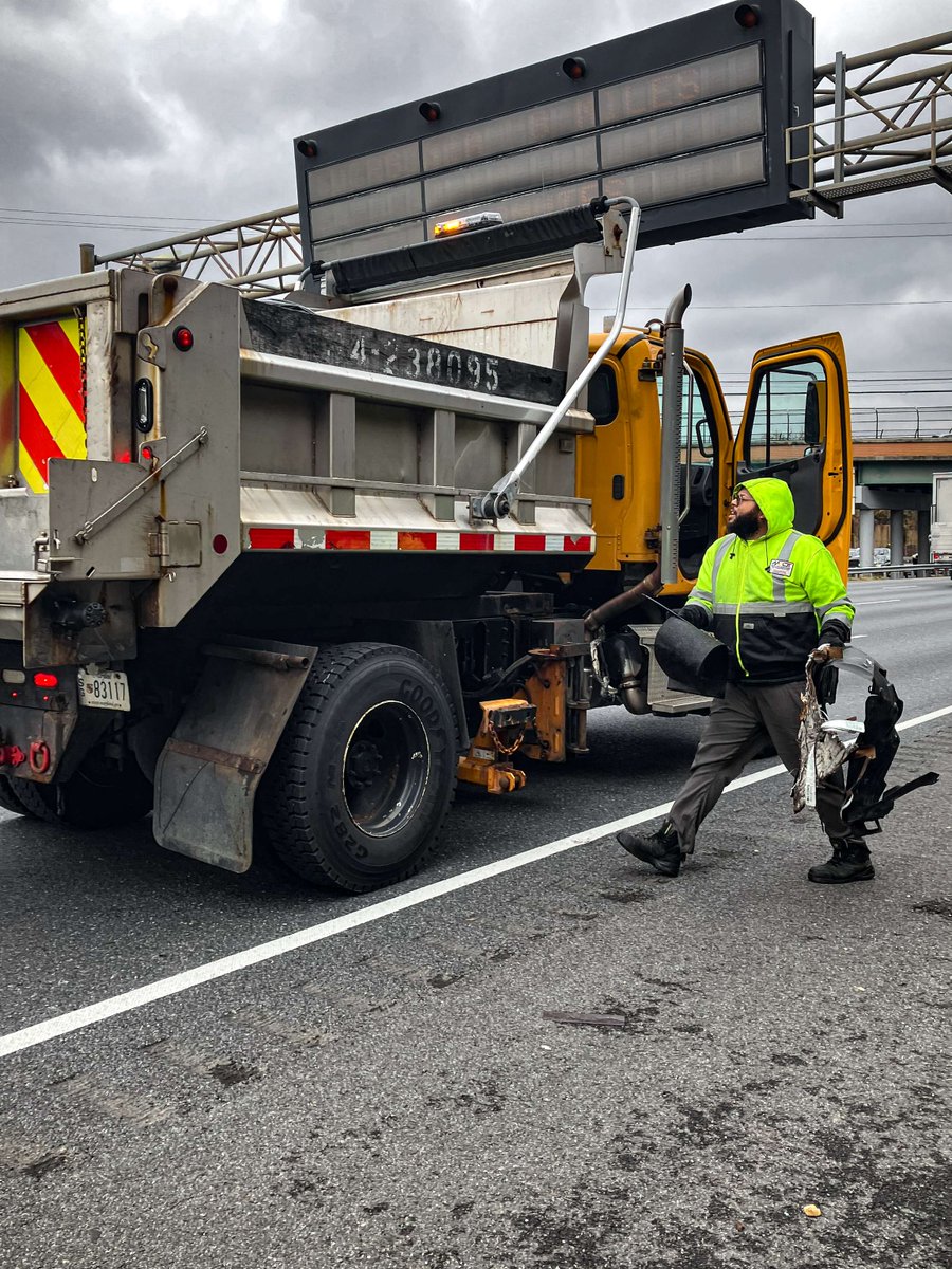 MarylandDOT's tweet photo. Road crews from @MDSHA partnered with @pgcountydpwt to pick up litter and keep our roads in Prince George's County beautiful and clean during a 3-day Operation Clean Sweep in November. 🚧 

Here's a look. ➡️ https://t.co/hIBtwfOa4D