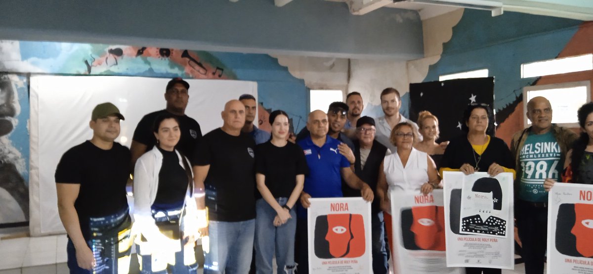 AchongJose71493's tweet photo. Hermosa presentación ayer de la Película Nora en nuestro municipio Ciénaga de Zapata 
#MatancerosEnVictoria https://t.co/vjpZGUobB7