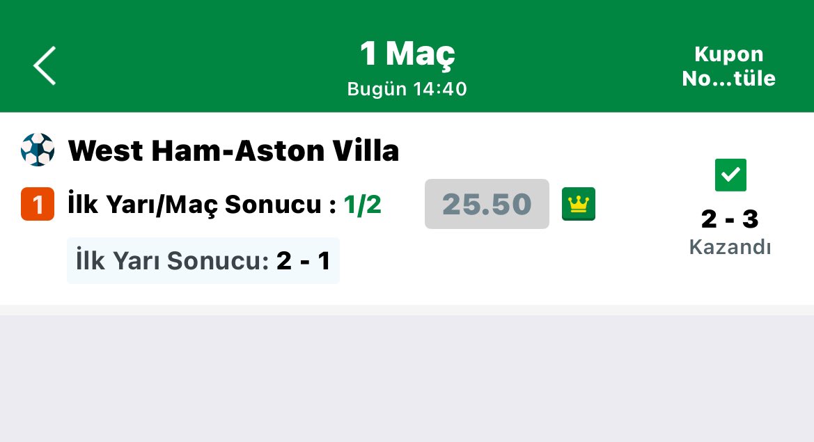 İddaa Köşesi Tv tweet media