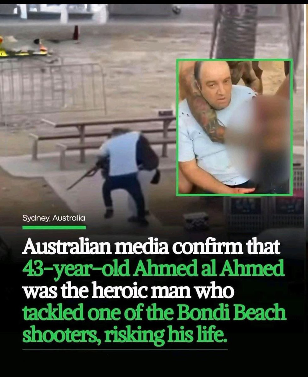 Sydney’deki terör saldırısında, silahlı saldırganın üzerine atlayıp, bir çok insanın hayatını kurtaran kişinin adı Ahmed…