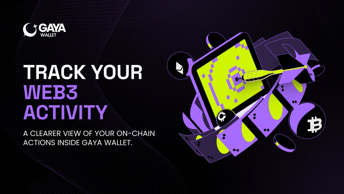 Gayawallet's tweet image. Your wallet history should be easy to read.

Gaya Wallet gives you a clean activity feed that keeps your swaps, bridges, and actions clear.
Stay informed. Stay in control.

Check your activity inside Gaya Wallet. 

#Web3 #CryptoTools #Blockchain #GayaWallet #CryptoWallet