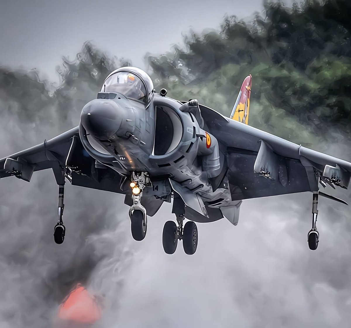 AV-8S Matador retired in 1997
EAV-8B Harrier II Plus retired in July 2024

Spain was the last European nation to operate the Harrier.