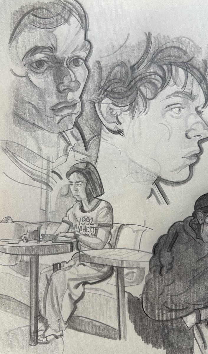 grumnaile's tweet photo. More pages from my recent sketchbook tour (in bio) 🍡🍡 https://t.co/t87Kw4pTSa