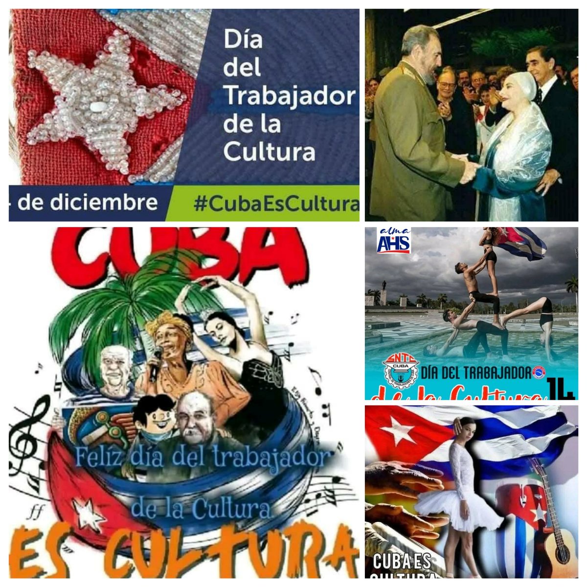 Brotan los versos del alma, cantan los trovadores, baila el son entero mi pueblo, con unidad y amor. Felicidades a todas las personas que trabajan por elevar la espiritualidad de la nación, a los trabajadores de la cultura, gracias.
#CubaEsCultura