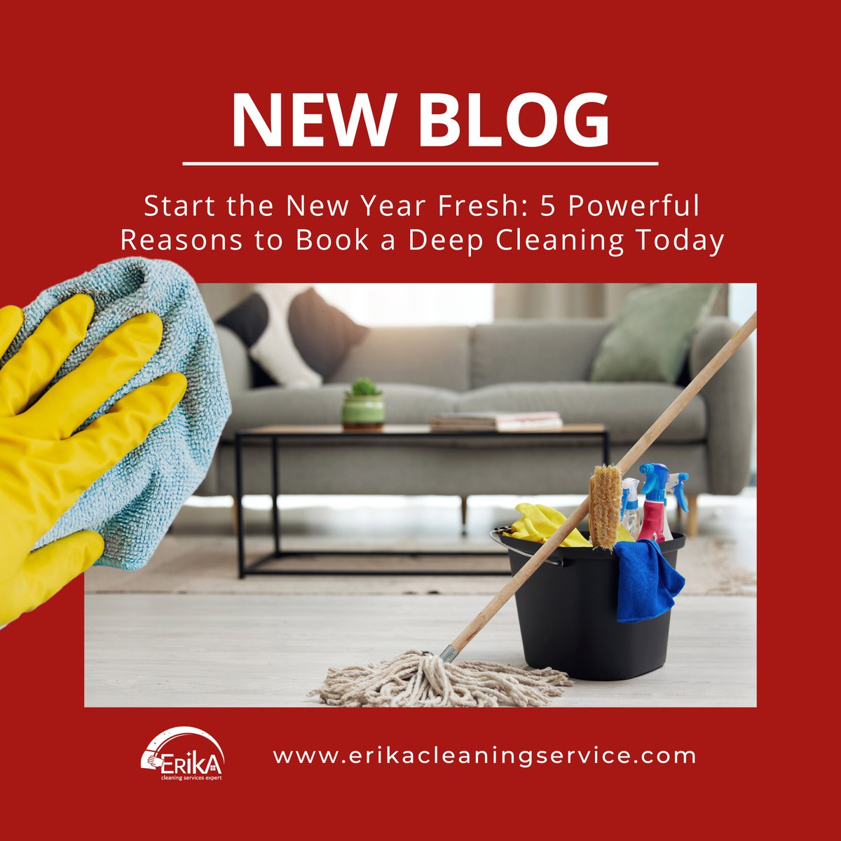 erikacleanings's tweet image. 👉Start the New Year fresh. Discover 5 reasons to book a deep cleaning and enjoy a healthier, stress-free home with Erika’s Cleaning Services.🙌 

🔎Click here: bit.ly/48CRdOd 

#housecleaningservices #deepcleaningservice