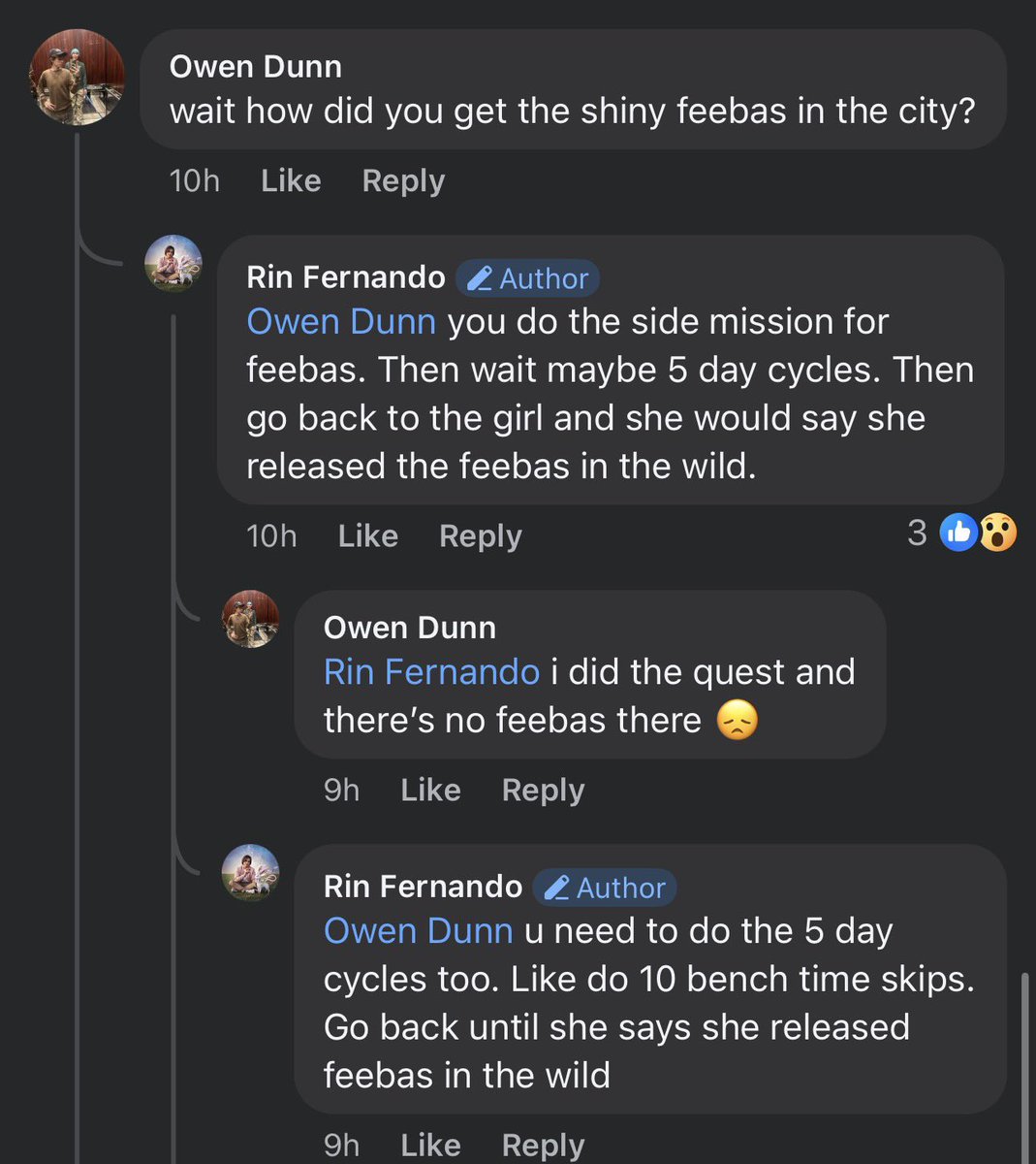 Triforce172's tweet photo. @AustinJohnPlays The side mission for shiny feebas https://t.co/qtyMHiUcHQ