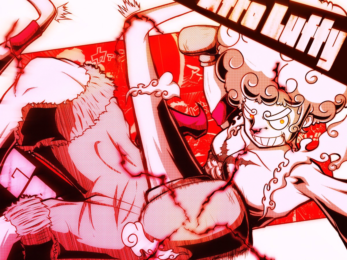 Ｇｅａｒ　５　ａｆｒｏ　ｍｏｄｅ　慰ズ医チ

#ONEPIECE #ArtistOnX #artwork #ファンアート #イラスト