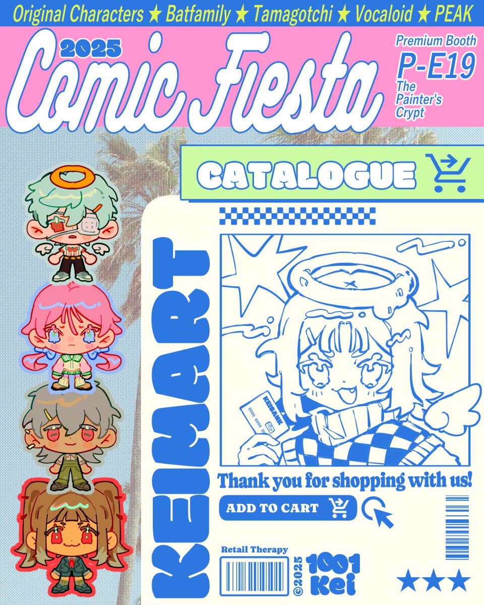 🐬💧 Kei 💿 COMMS OPEN! CAFKL and Artcade prep💖 (@1001kei_art