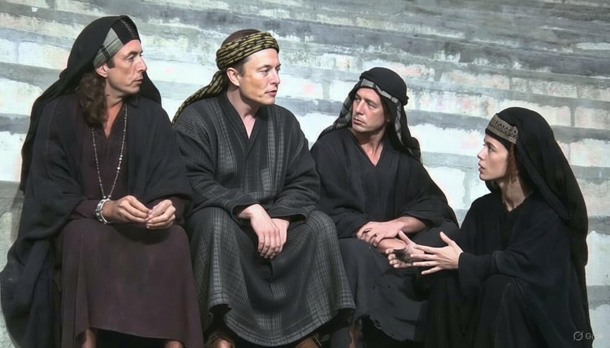 AdamNordenCmpsr's tweet image. Already in 1979 Elon saw the light! #montypython