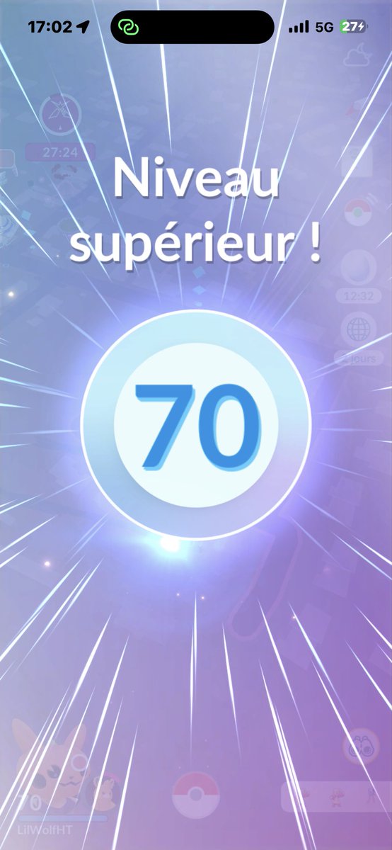 FollowTheRedCa1's tweet image. Passer lvl 70 le jour du min Pokémon préf !! Et en gigamax et en shiny !!

Je suis jouasse de fou !

#PokemonGO #pokemonpreciouspath