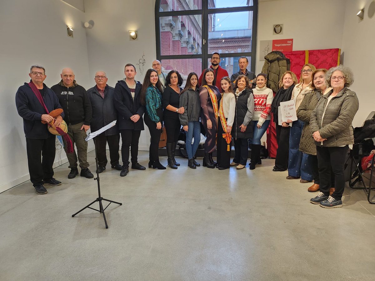 eltablacho's tweet image. Hoy hemos inaugurado nuestro Belén, que podréis encontrar en el Museo del Cristo de La Sangre. Nuestras reinas Aroa y Sofía nos han acompañado en esta mañana tan especial. No dudéis en visitarnos!