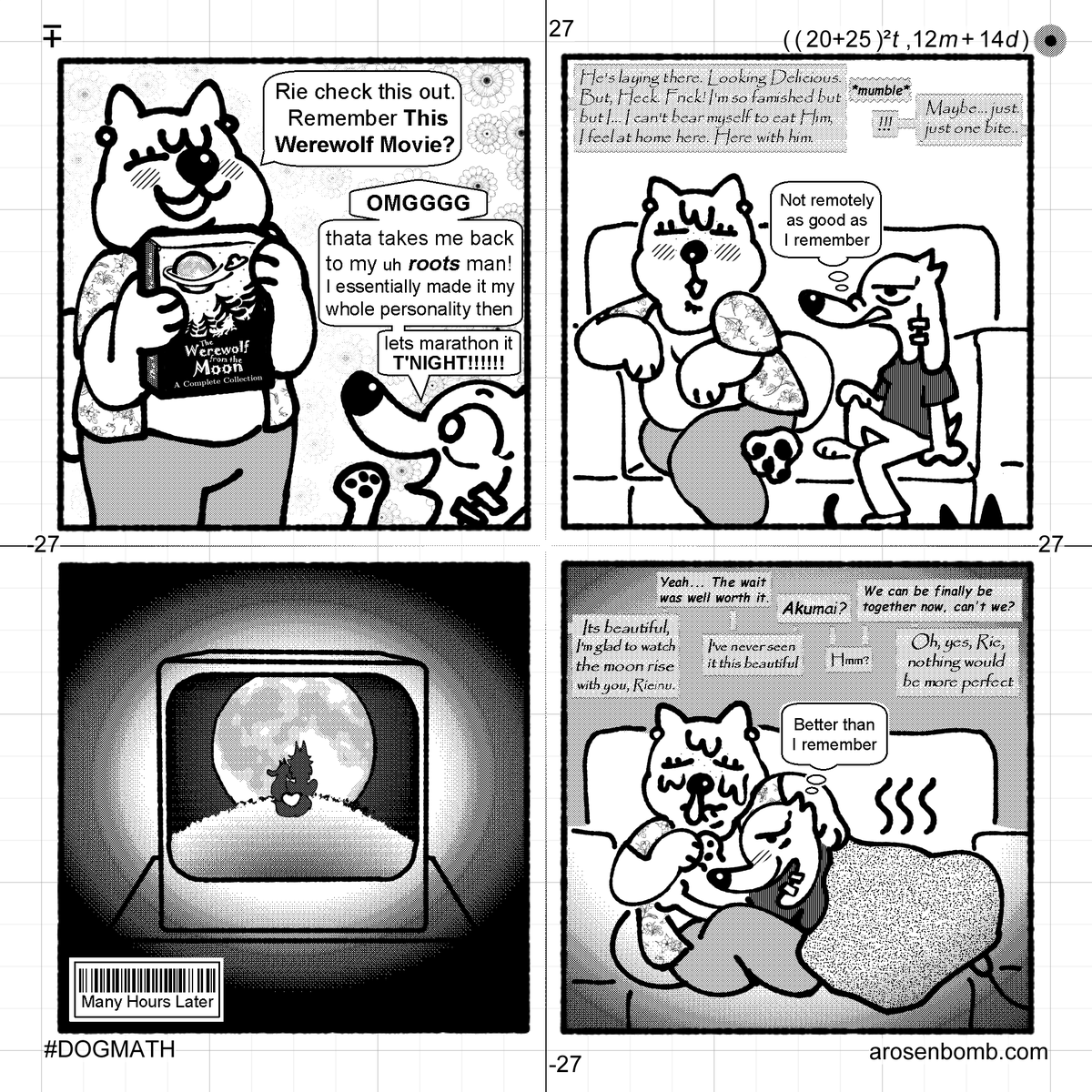 arosenbomb's tweet photo. Dog Movies #DogMath https://t.co/OkSpddBFvW