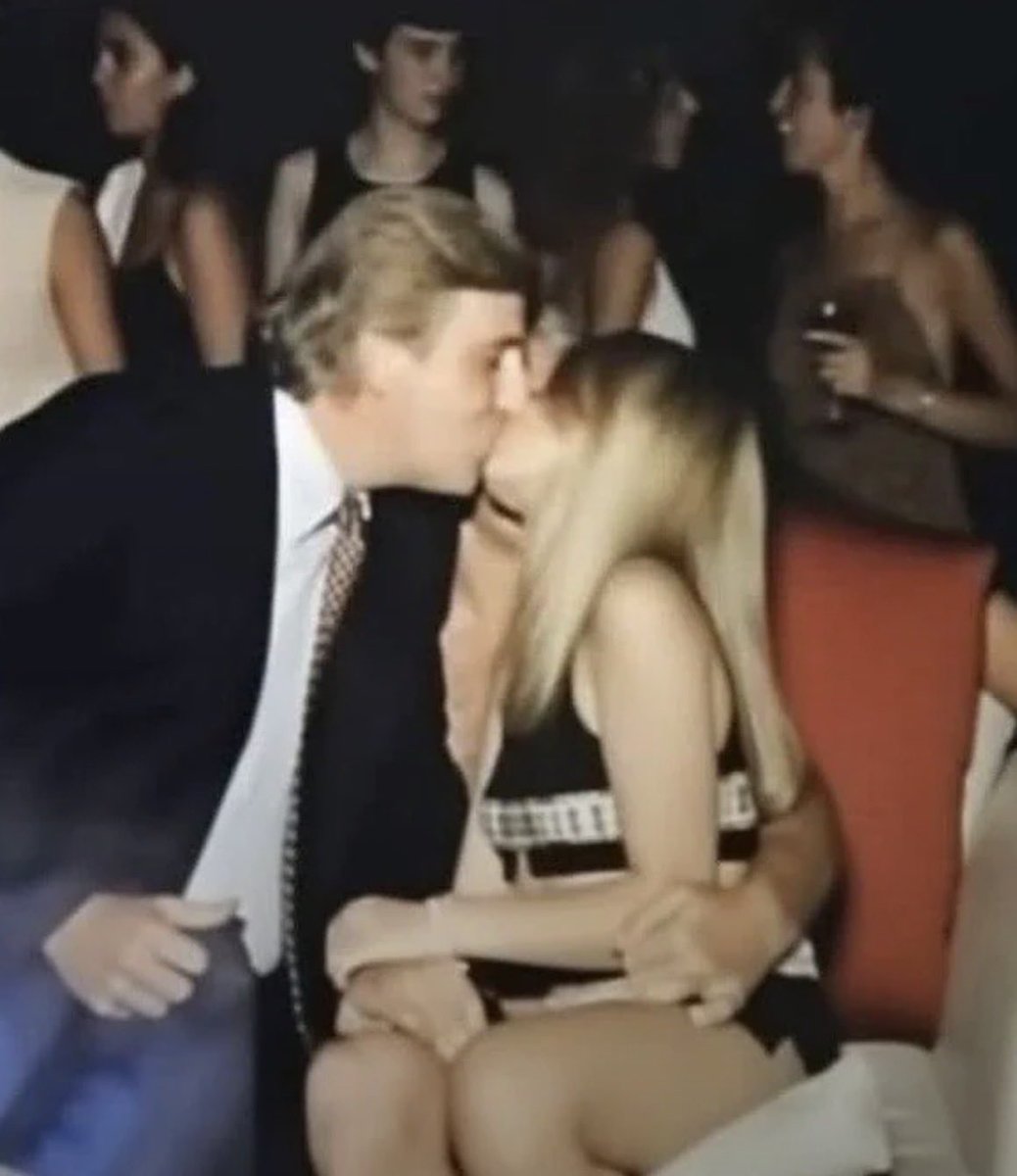 defNotTrumpJr's tweet image. The President has always been such a ladies man
