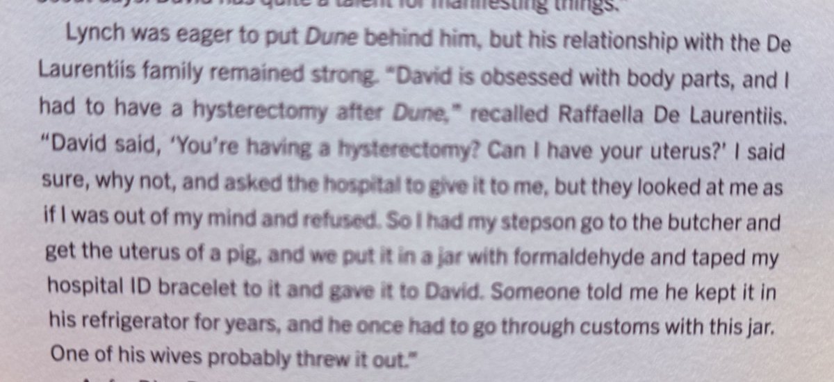 mattprigge's tweet image. This is arguably the wildest aspect of David Lynch’s Dune