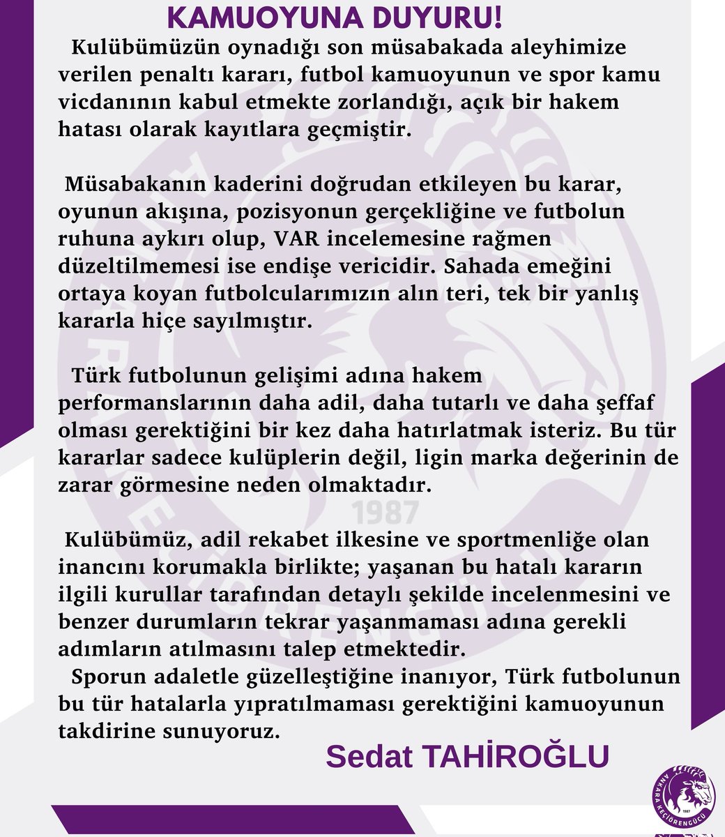 ankara_kg's tweet photo. KAMUOYUNA DUYURU! https://t.co/iKGCy1dtmy