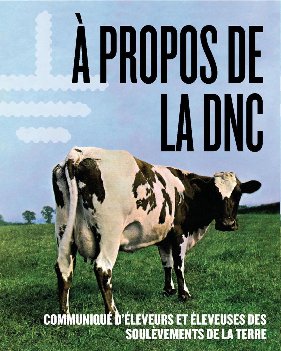 À PROPOS DE LA #DNC 🦠🐄

Communiqué des éleveurs et éleveuses des Soulèvements de la terre. 

Dans la situation actuelle, il est important pour nous d'apporter quelques précisions.

👉 Texte complet sur lessoulevementsdelaterre.org/blog/stop-a-la…