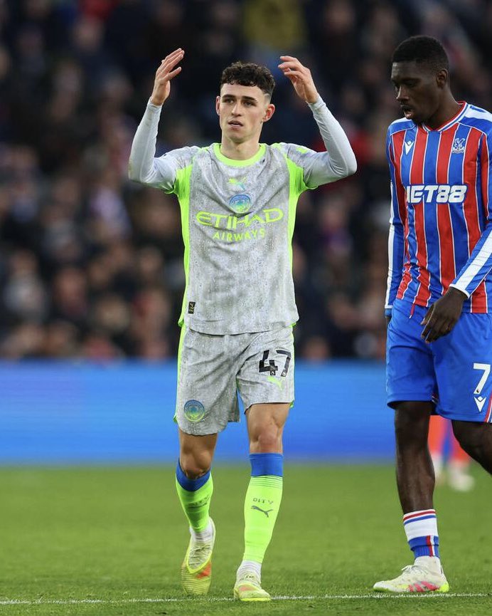 ساهم فيل فودين بـ 6 أهداف وتمريرة حاسمة واحدة في آخر 5 مباريات له 