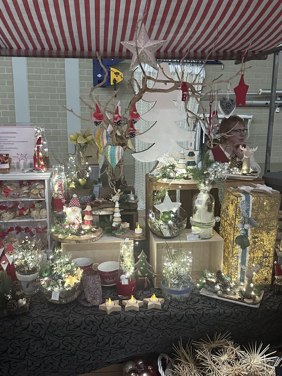 Prachtige kerstmarkt in de Hardenberg / Finsterwolde. Complimenten voor de organisatie - veel belangstelling &amp; voor elk wat wils!