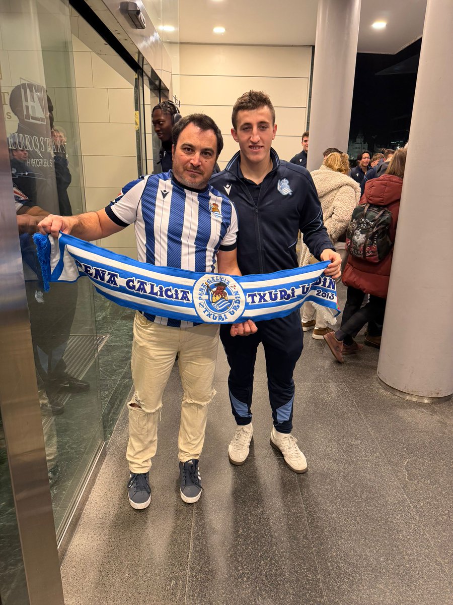 Los primeros 3 puntos fuera de Anoeta gracias a nuestro apoyo😉