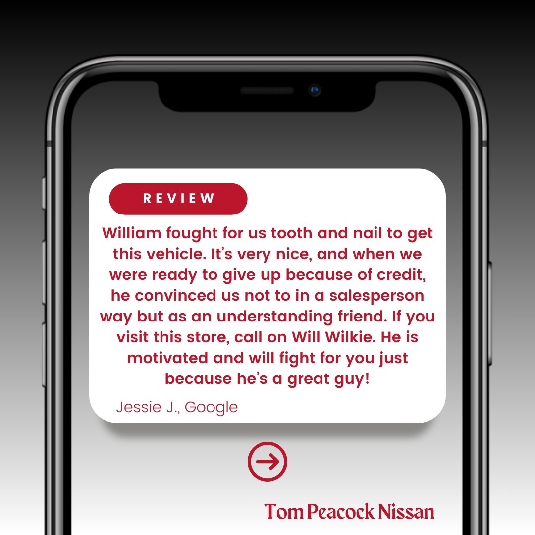 Thank you, Jessie! We’re thrilled Will went above and beyond to help you get your vehicle. We appreciate your kind words and recommendation!