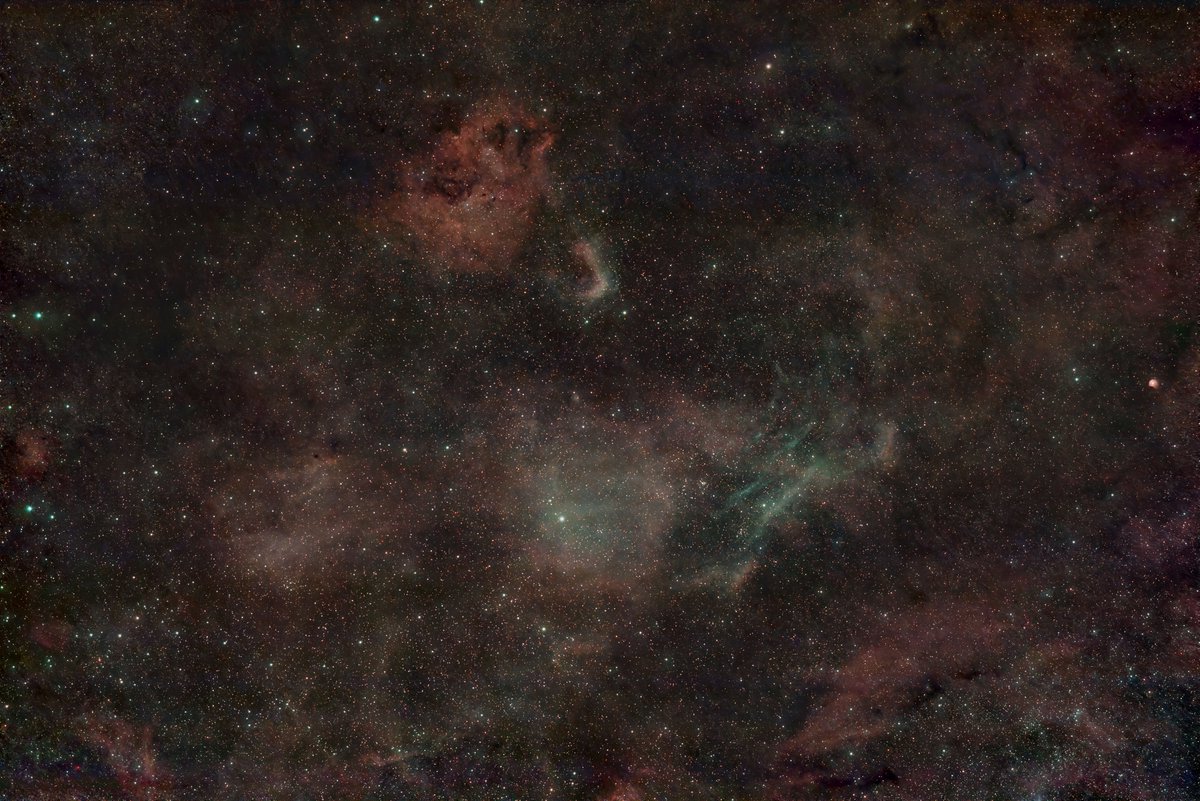 雲の顔 102736: 魔女の横顔星雲 by 森 栄二 - 天体写真ギャラリー