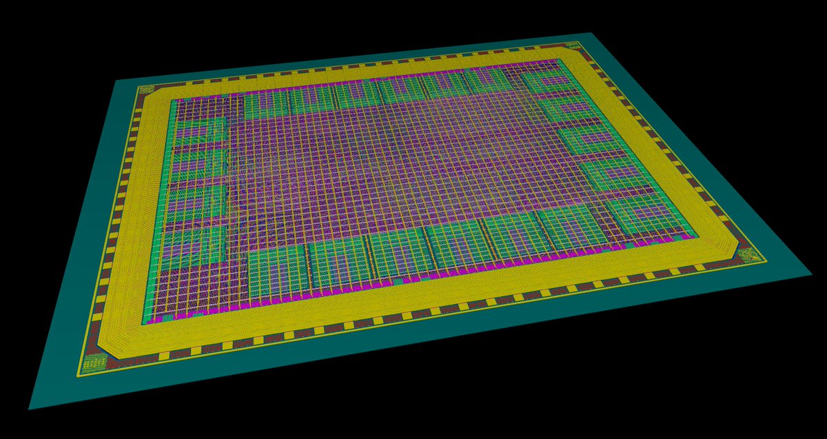 splinedrive's tweet image. Wild that 50 years later I can, as a one-man show, build an ASIC from scratch that boots Linux and outperforms a PDP-11/83. LMAO. wafer.space #gf180mcu