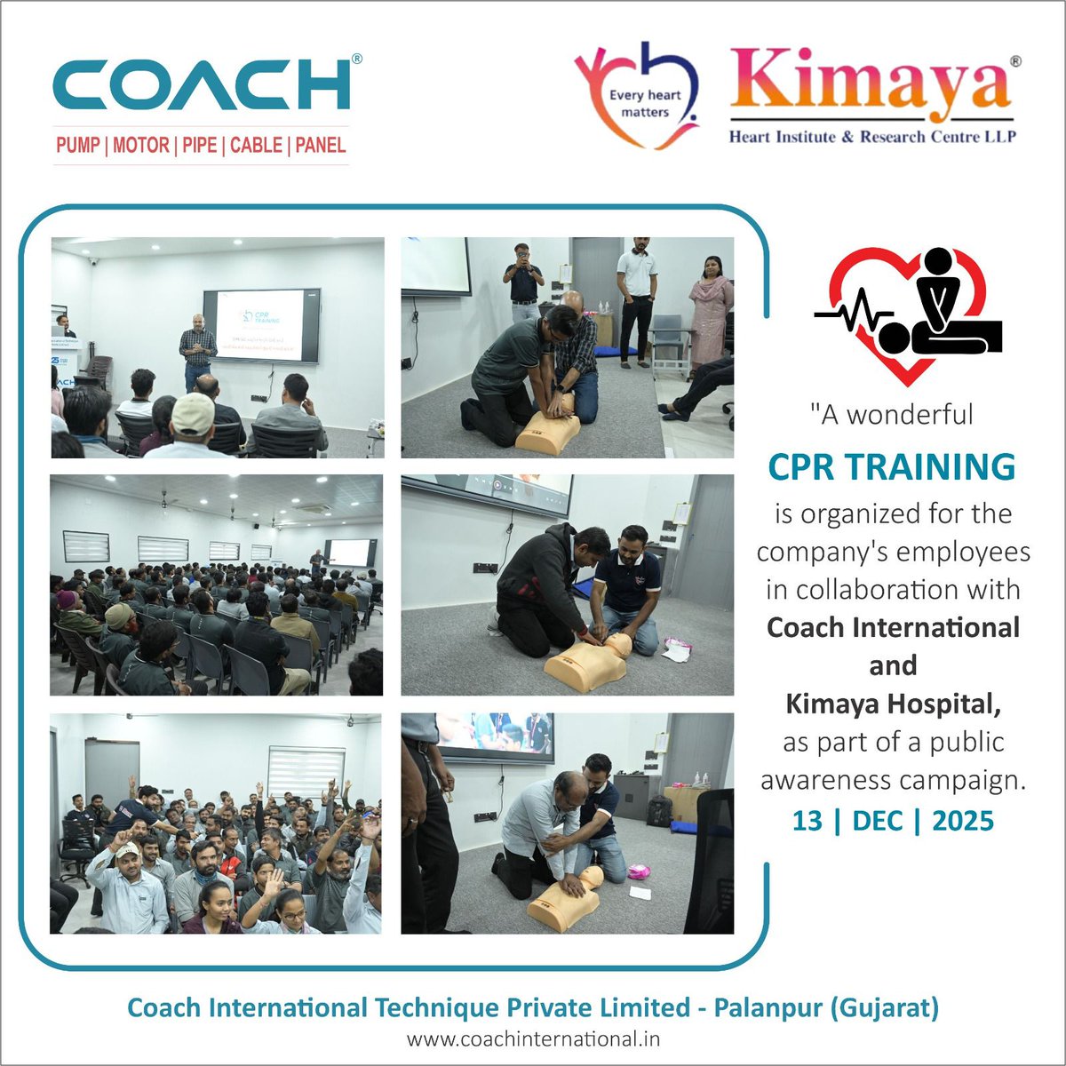 coach_intl's tweet photo. Empowering our team with life saving skills . 

CPR Training at Coach . 

#CPRTraining #EveryHeartbeatMatters #EmployeeSafety #SocialResponsibility #CoachInternational #Coachpumps #LifeSavingSkills https://t.co/Gcj1RRmJWm